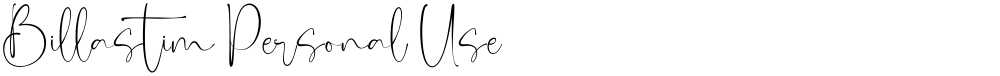 Billastim Personal Use
