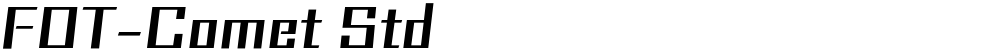 FOT-Comet Std