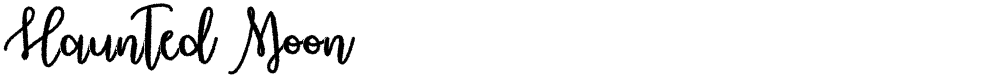 Haunted Moon