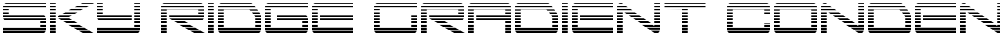 Sky Ridge Gradient Condensed