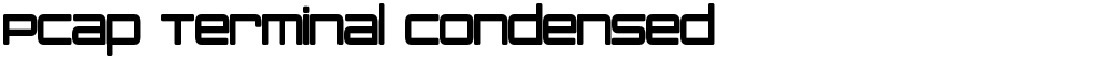 PCap Terminal Condensed