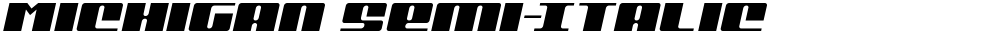Michigan Semi-Italic