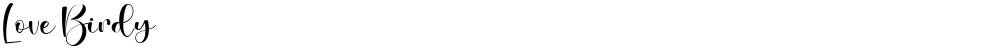 Love Birdy