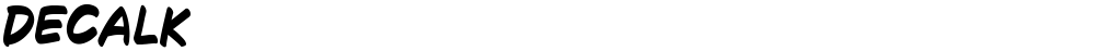 Decalk