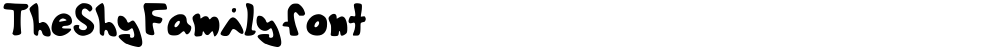 TheShyFamilyfont