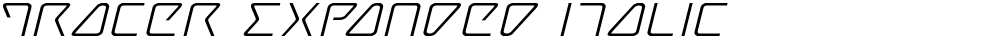 Tracer Expanded Italic