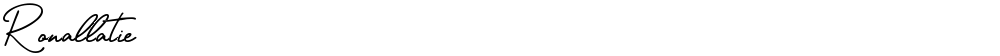 Ronallatie