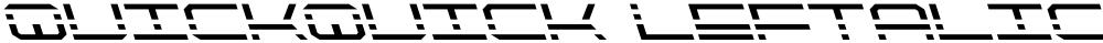 QuickQuick Leftalic