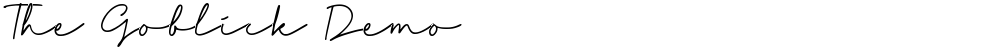 The Goblick Demo