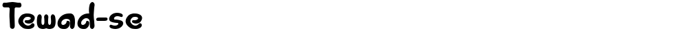 Tewad-se