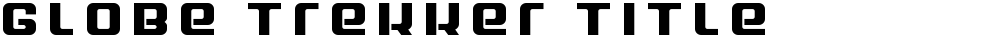 Globe Trekker Title