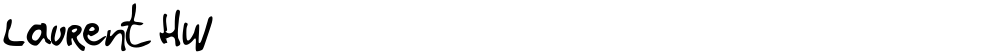 Laurent HW