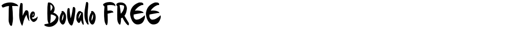 The Bovalo FREE