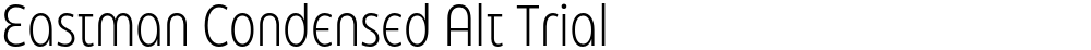 Eastman Condensed Alt Trial