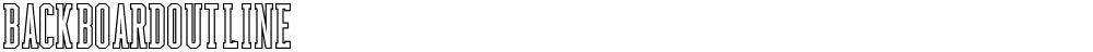 BackboardOutline