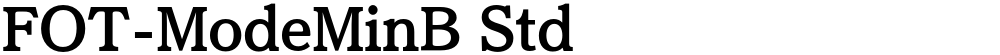 FOT-ModeMinB Std