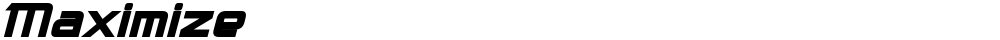 Maximize