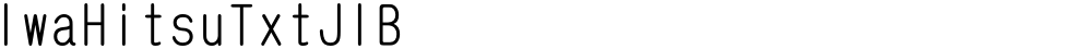 IwaHitsuTxtJ1B