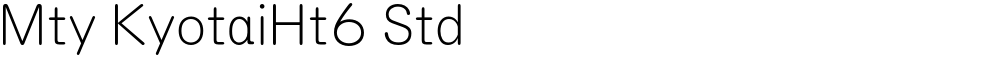 Mty KyotaiHt6 Std