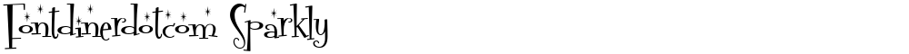 Fontdinerdotcom Sparkly