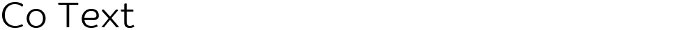 Co Text