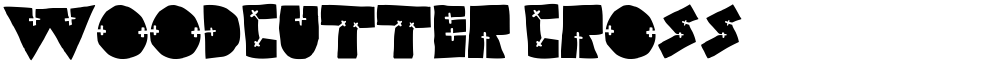 WOODCUTTER CROSS