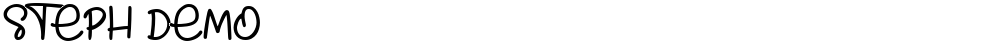 Steph Demo