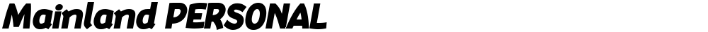 Mainland PERSONAL