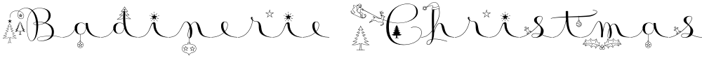 Badinerie Christmas