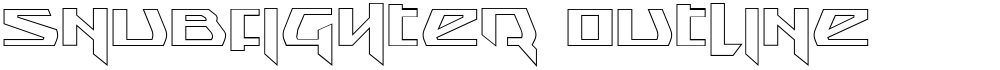 Snubfighter Outline