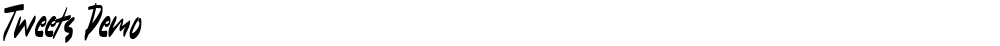 Tweets Demo