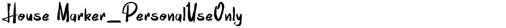 House Marker_PersonalUseOnly