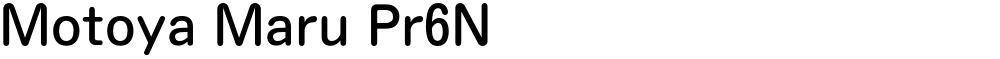 Motoya Maru Pr6N