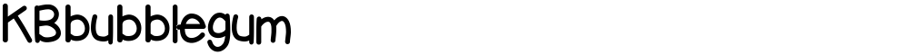 KBbubblegum