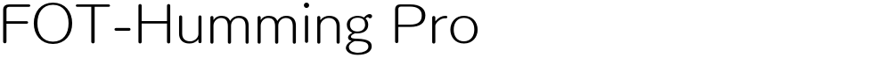 FOT-Humming Pro