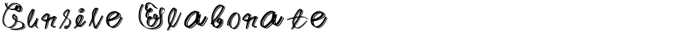 Cursive Elaborate