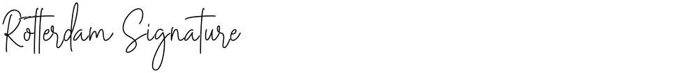 Rotterdam Signature