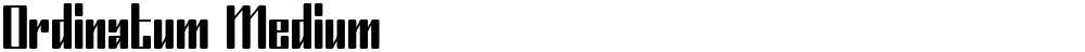 Ordinatum Medium