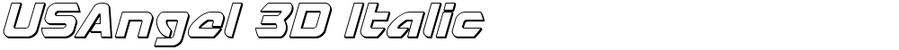 USAngel 3D Italic