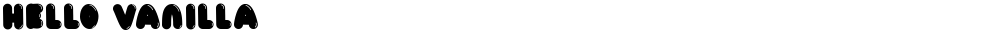 Hello Vanilla
