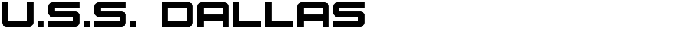 U.S.S. Dallas