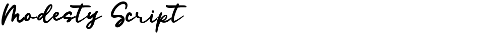 Modesty Script