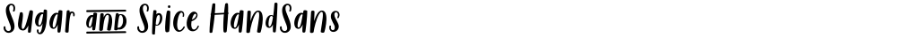 Sugar & Spice HandSans