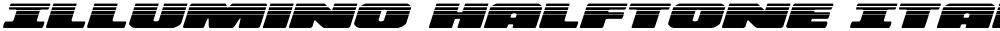 Illumino Halftone Italic
