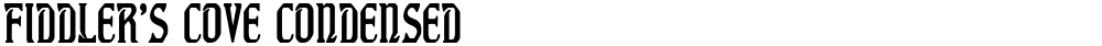 Fiddler's Cove Condensed