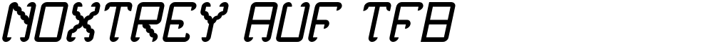Noxtrey Auf tfb