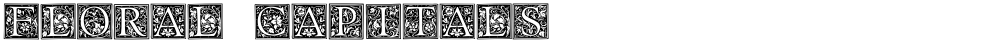 Floral Capitals