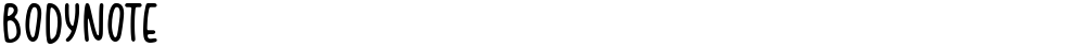 BODYNOTE