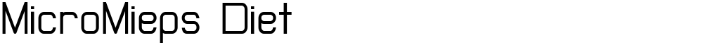 MicroMieps Diet