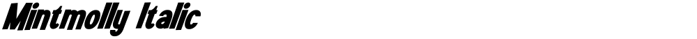 Mintmolly Italic